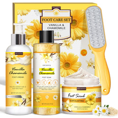 LUCOTIYA Set de Pedicura para Pies, kit completo para cuidado en casa.