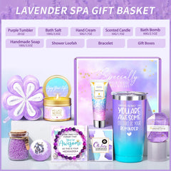 Vela de lavanda Lucotiya de 1.8 oz, aroma suave para relajación.