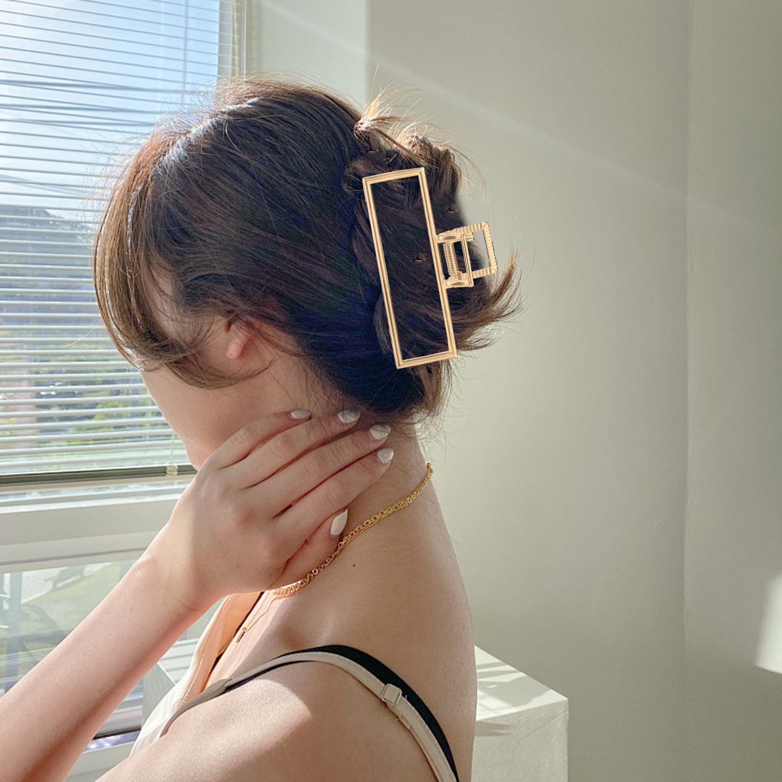 Regalo ideal LUKACY, clip dorado para amigas y madres.