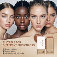 Lulesi Bálsamo Belleza Serum durante la aplicación, muestra cobertura construible.