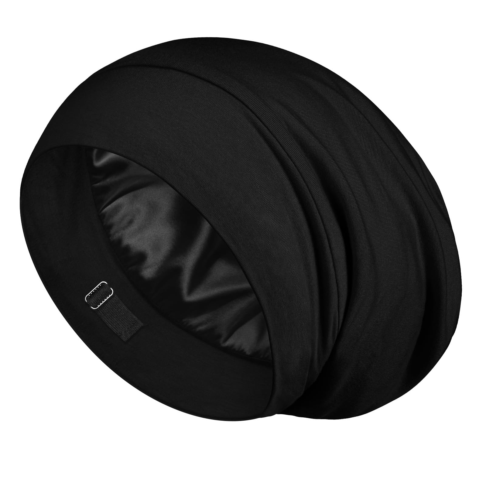 Bonete de seda LULUSILK para dormir, protege el cabello durante la noche.