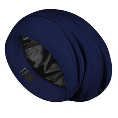 Gorra LULUSILK de seda morera para dormir, protege el cabello durante la noche.
