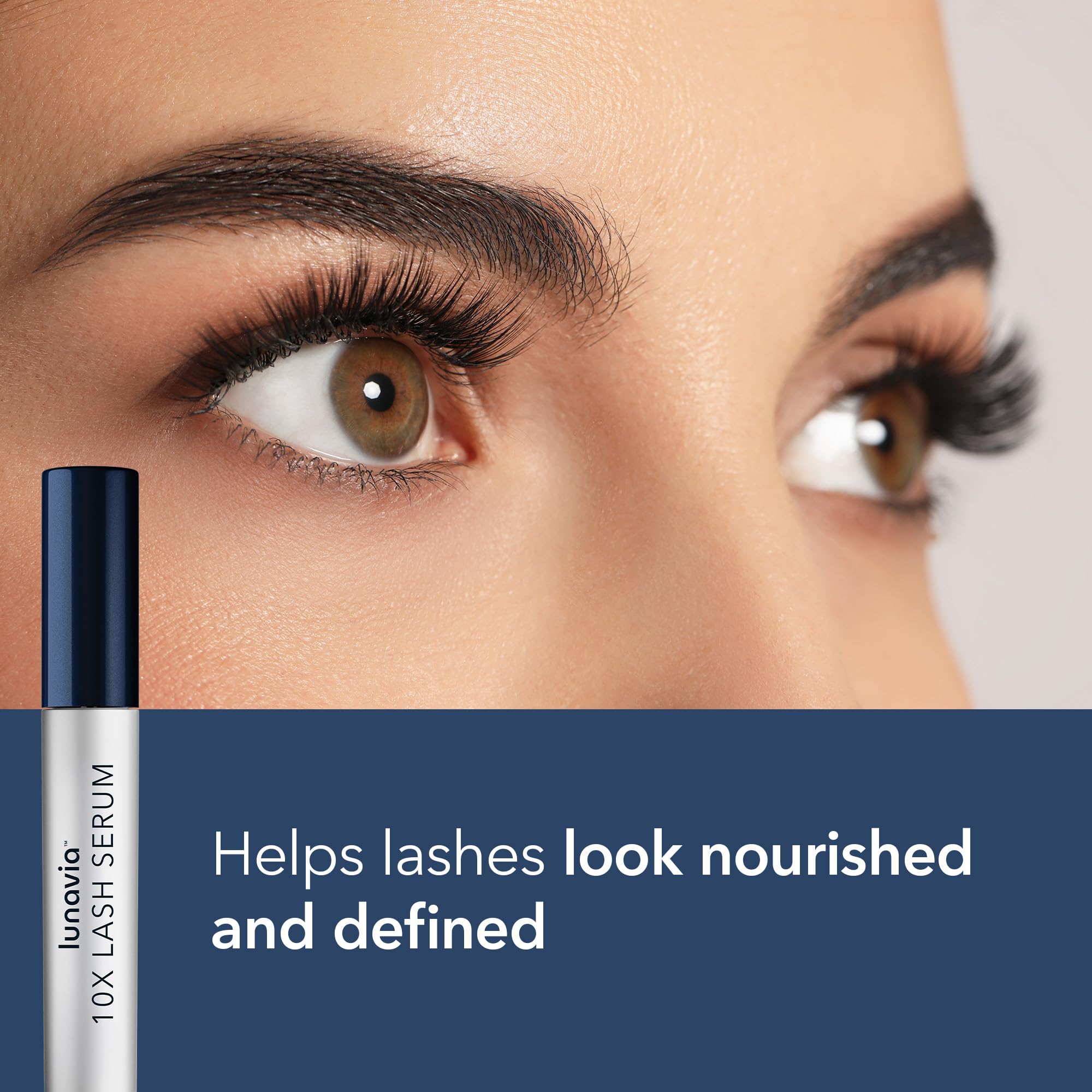 Ingrédients Lunavia peptides botaniques et ginseng pour cils nourris