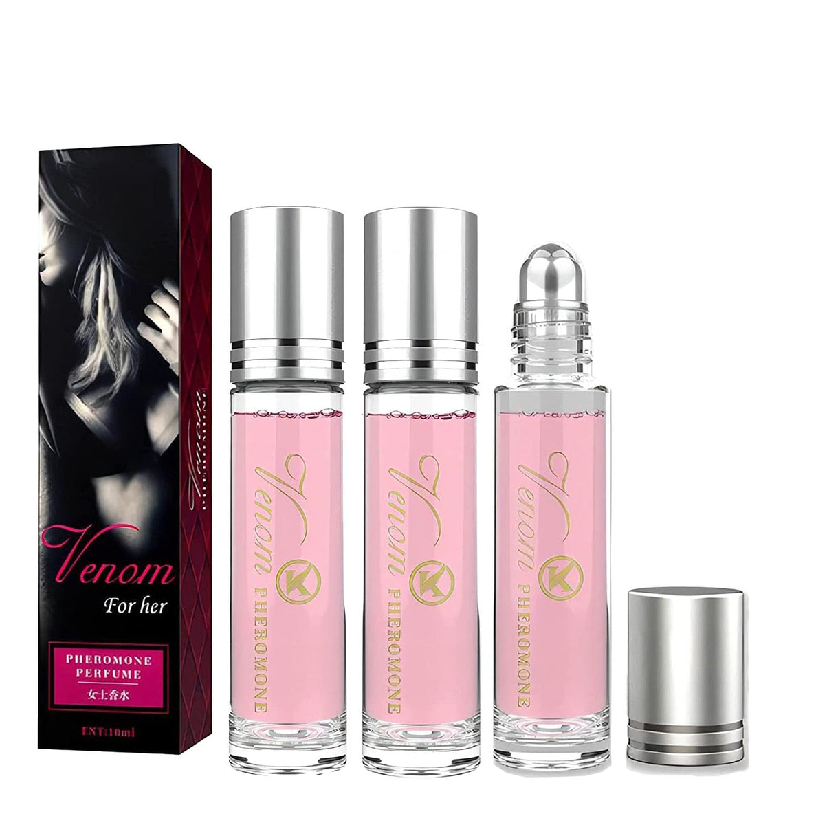 Lunex Phero Perfume roll-on portátil para uso diario y discreto.