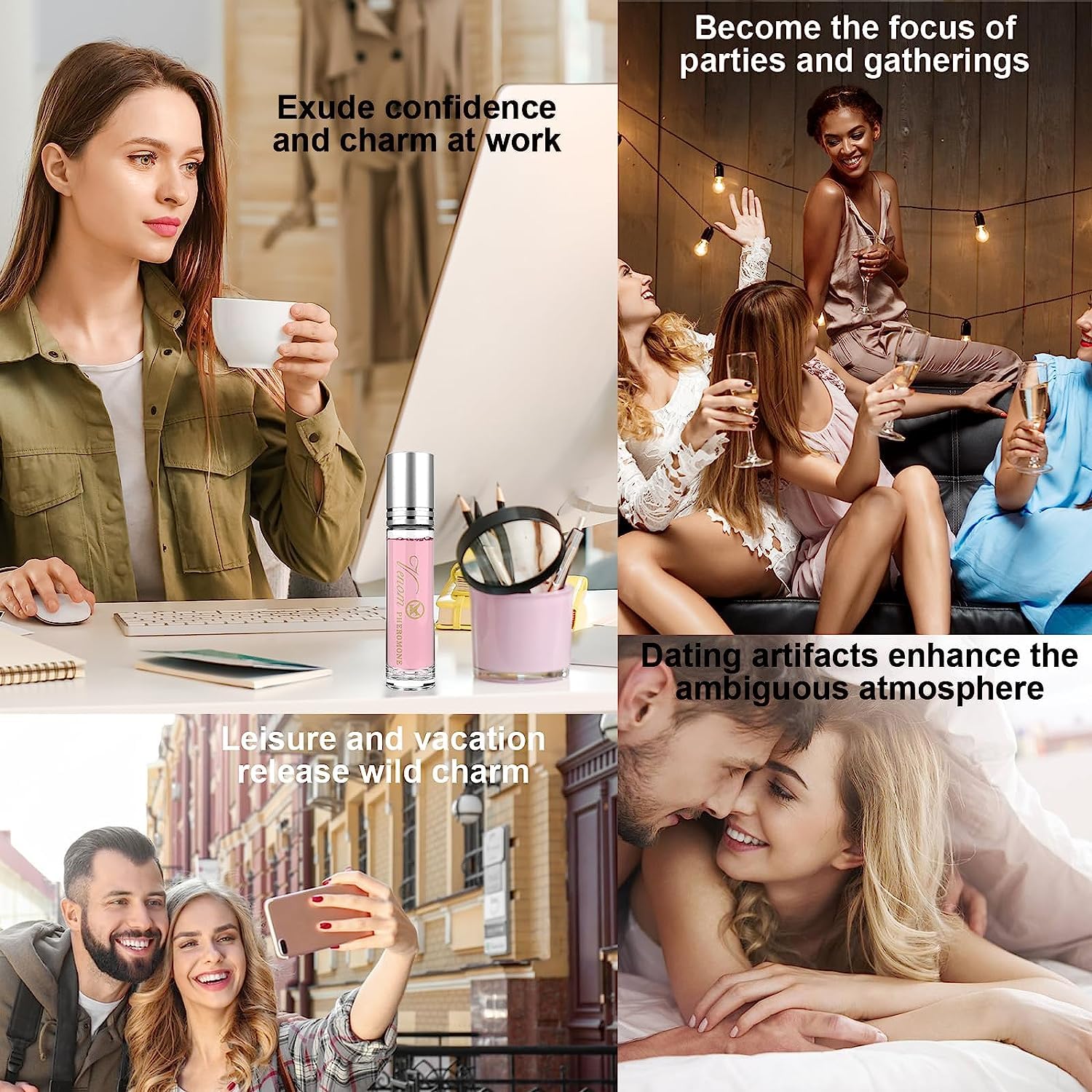 Lunex Phero Perfume set de 3 unidades para probar.