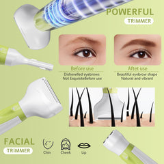 Razadora lurini, cabezal facial para un acabado suave en la piel.