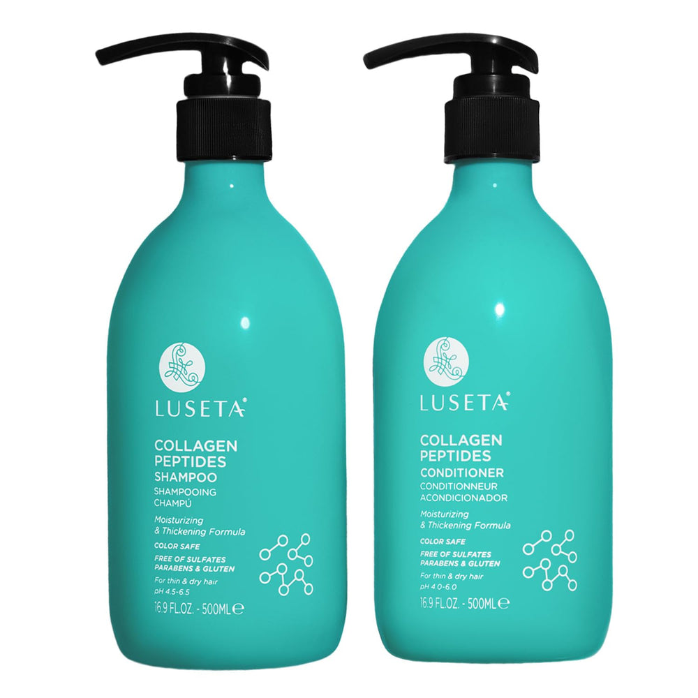 Luseta champú espesor cabello fortalece cada hebra para mayor volumen.