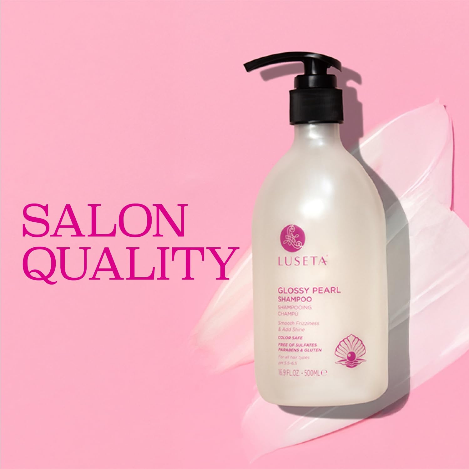Luseta Pelo Suave y Sedoso: sensación de cabello ligero.