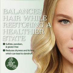 Luseta Tea Tree Shampoo sin sulfatos para cuidado suave del cabello.