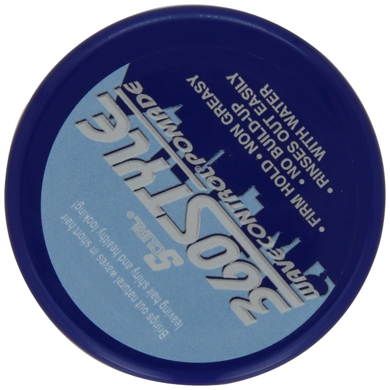 Luster's S-Curl 360 Wave Control Pomade, paquete 6, ahorro y consistencia para múltiples usos.