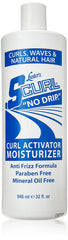 Luster's Right On Curl, botella de 32 onzas, brillo suave para rizos