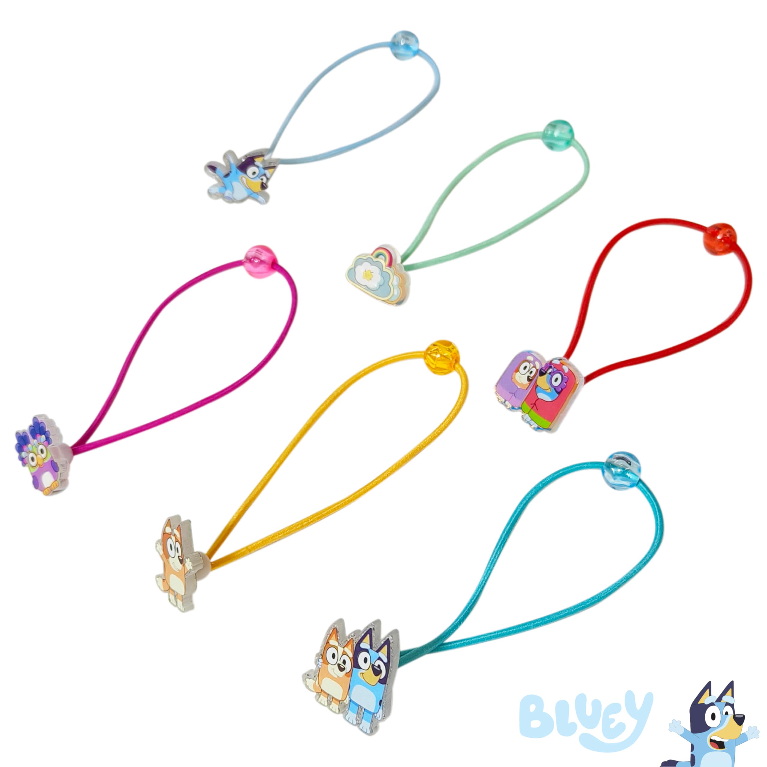 LUV HER Bluey: lazos para moño divertidos que combinan con outfits.