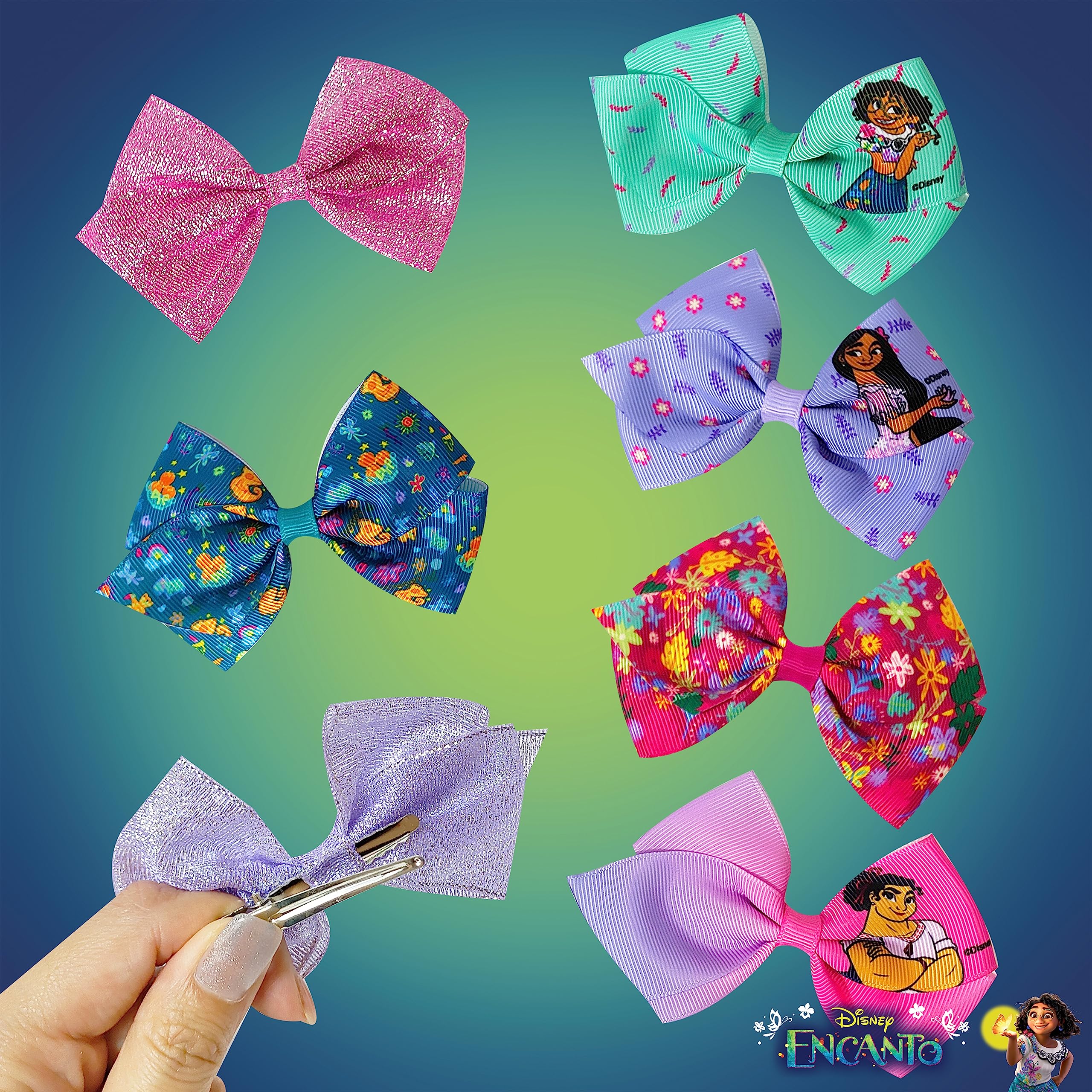 LUV HER Disney Encanto lazo, apto para niñas desde 3 años.