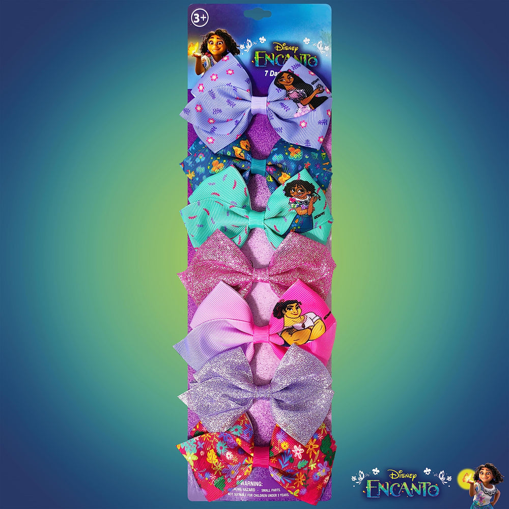 LUV HER Disney Encanto lazo, conjunto de 7 piezas para combinar estilos.