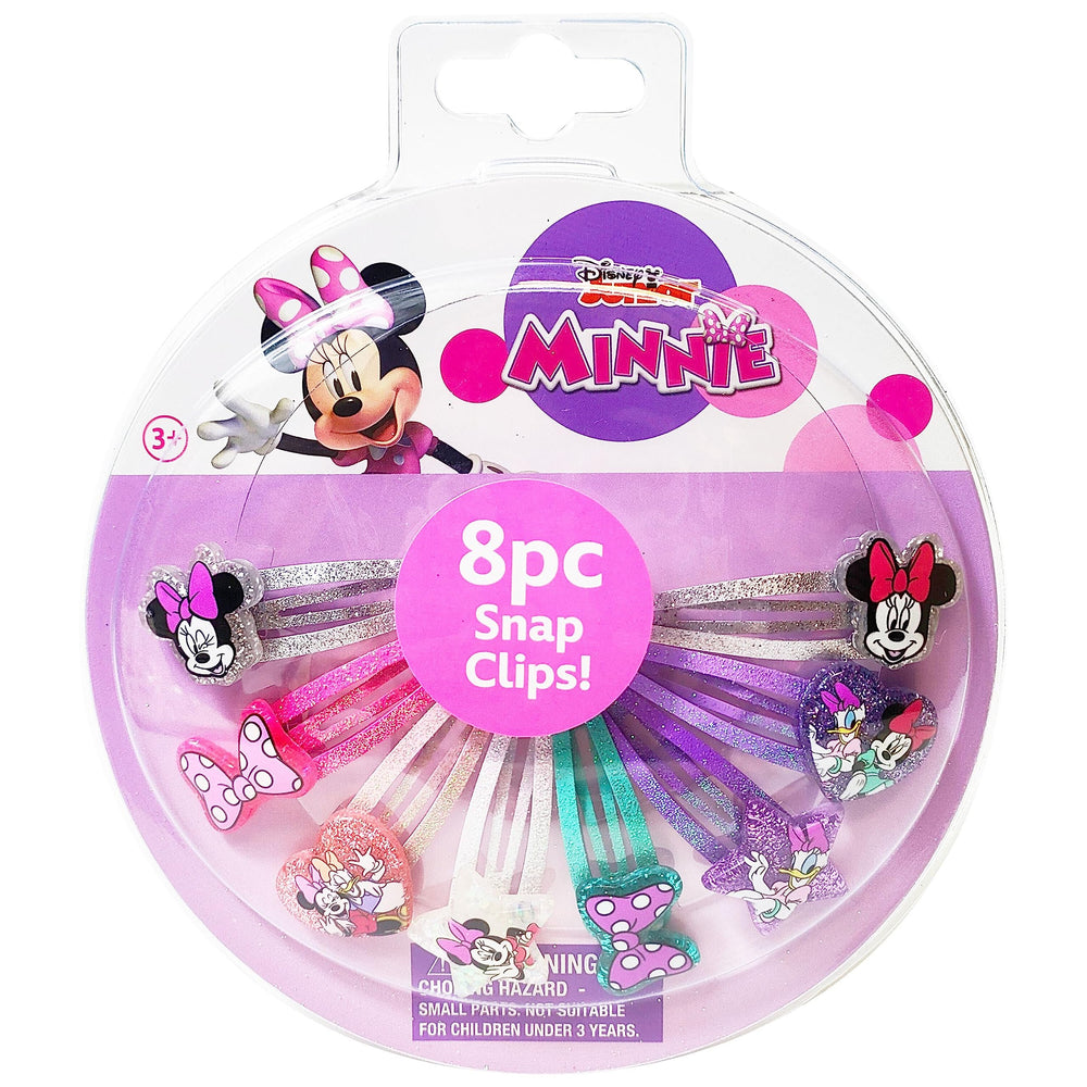 LUV HER Disney Minnie clips pack ocho colores para peinados brillantes y duraderos