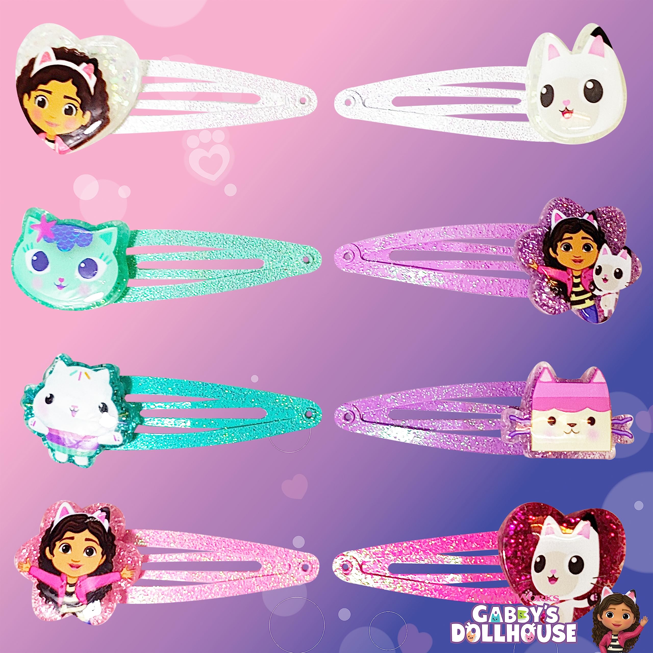 Pinzas antideslizantes LUV HER para cabello estable.