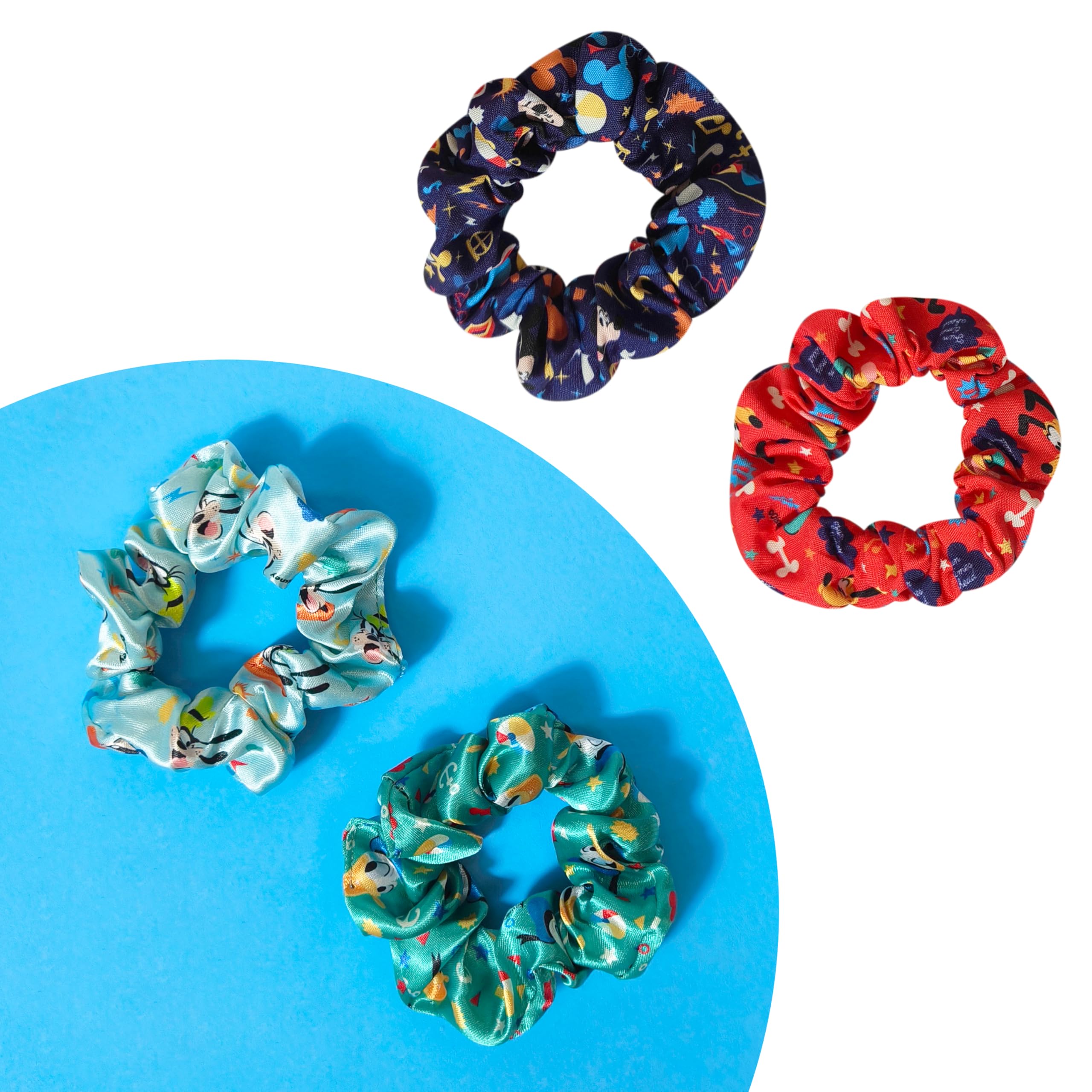 LUV HER scrunchies, fáciles de lavar a mano, ideal para limpieza rápida.