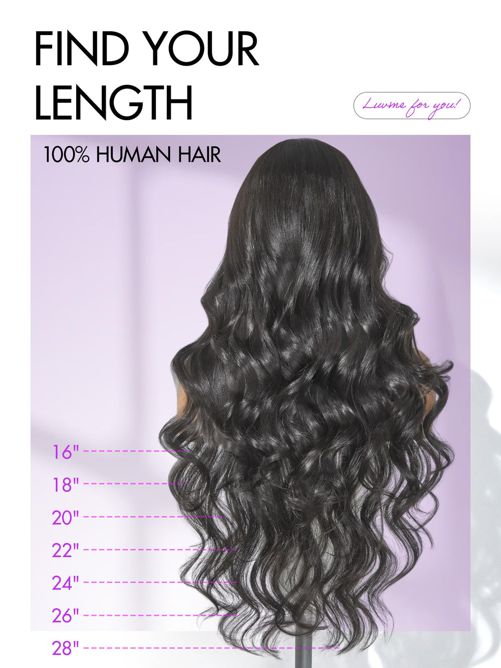 Confianza de marca LUVME HAIR con más de un millón de clientas.