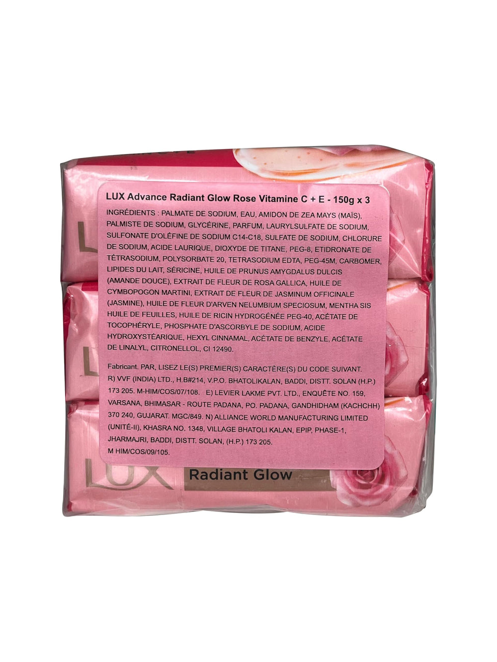 Lux barra jabón aroma floral sutil, sensación fresca diaria.