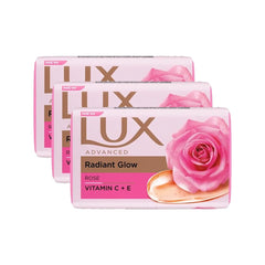 Lux barra jabón seda rosa, piel suave y fresca tras cada uso.