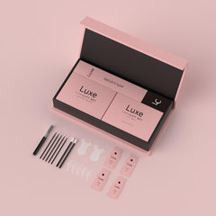 Luxe Lashlift, empaque del conjunto, listo para empezar en casa