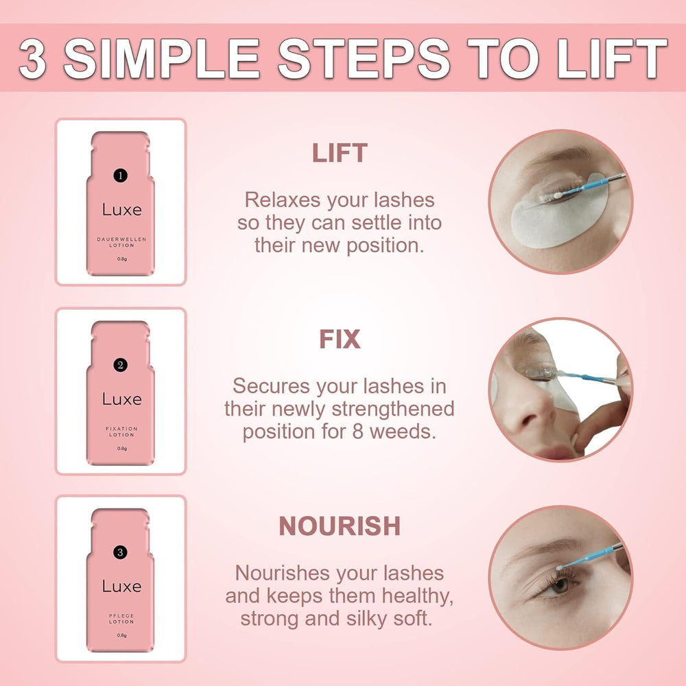 Luxe Lashlift, video tutorial, aprende con guía visual