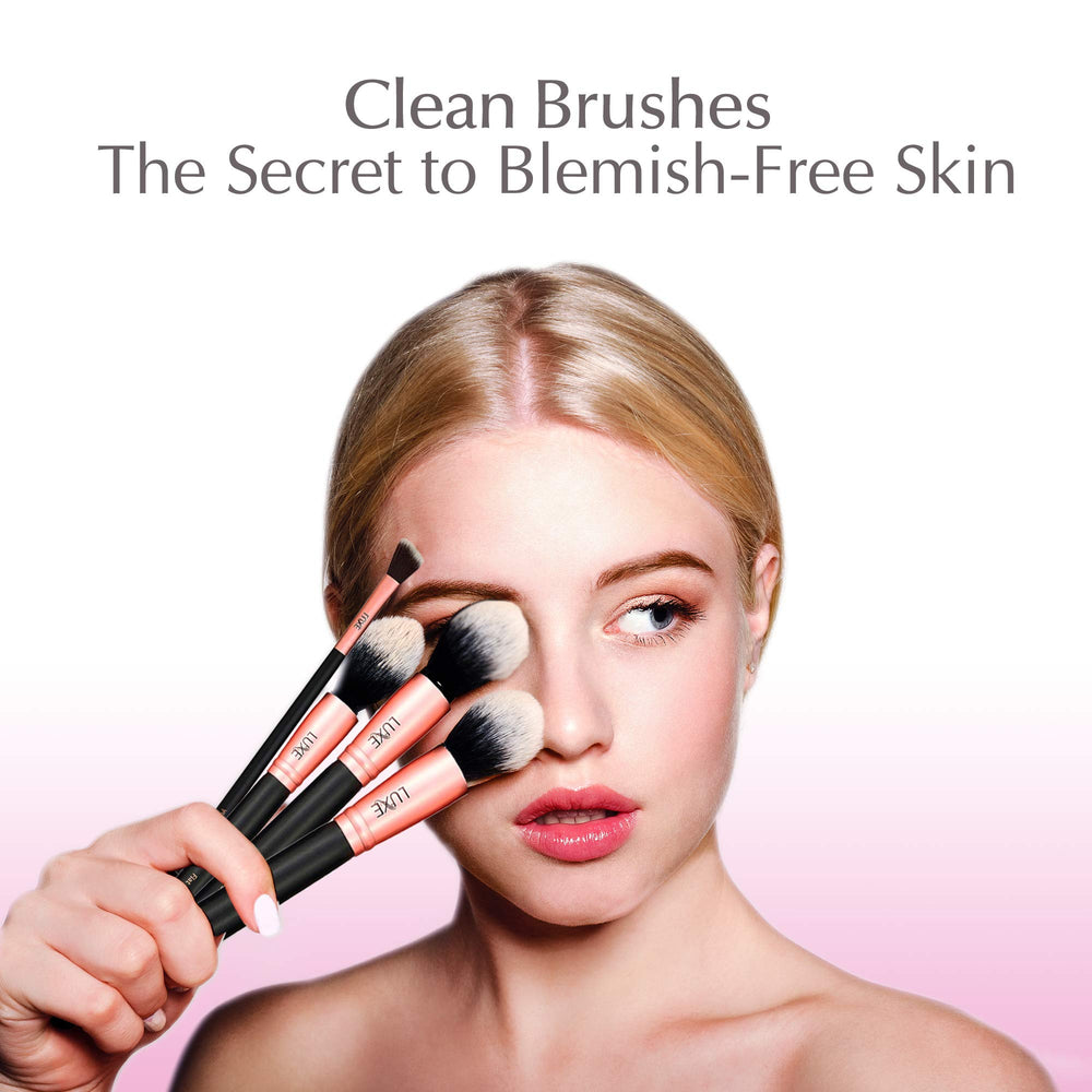 Luxe uso diario rápido para pinceles antes del maquillaje