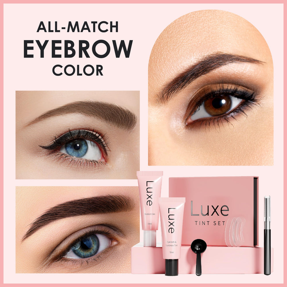 Luxe: mezcla el tinte marrón para una aplicación uniforme.