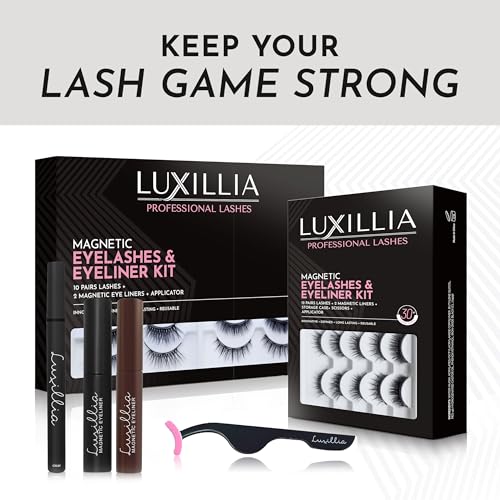 Luxillia delineador magnetico liquido marron para fijacion de confianza