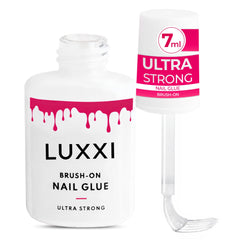 LUXXI pegamento para uñas con aplicador, aplicación precisa para uñas postizas