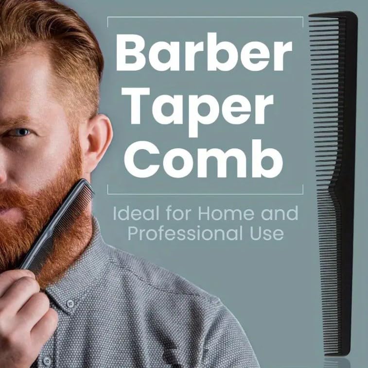 Peine LUXXII para contorno de barba y patillas, resultado preciso.