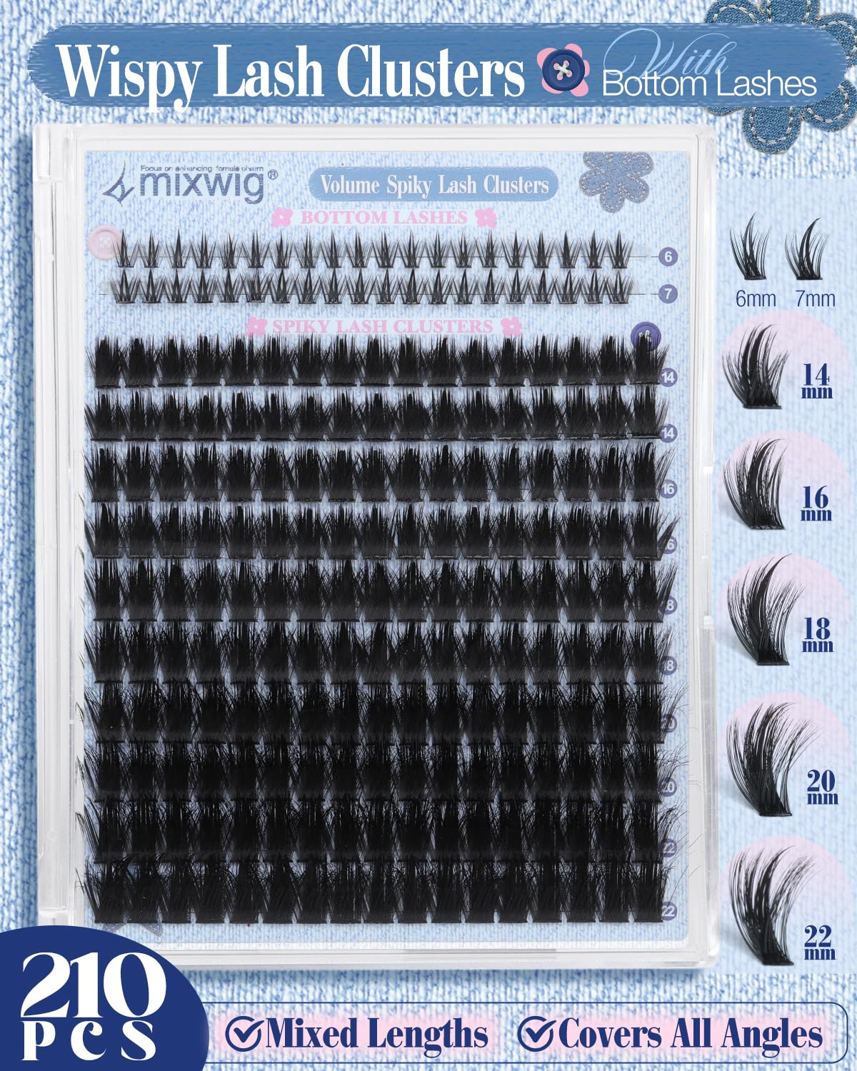 Lvmixwig adhesivo-sello pestanas: fijación duradera y acabado suave.