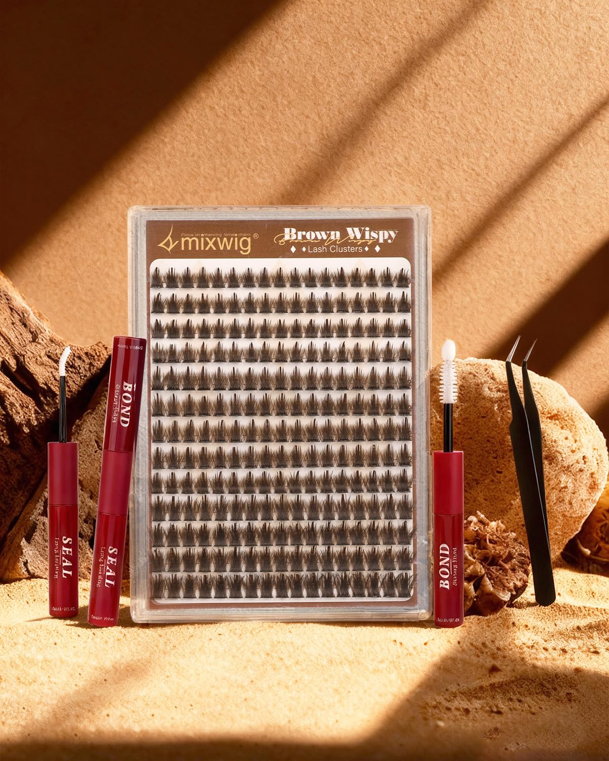 Lvmixwig estuche ligero para almacenamiento seguro.