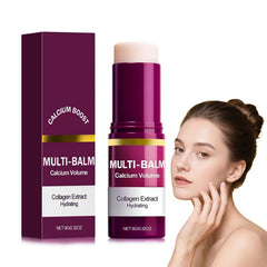 LWei Blvef Calcium Multi Balm Stick packaging shown for travel-ready skincare.
