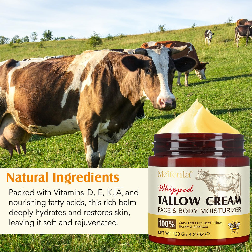 Lxitian manteca de res textura crema, sensación sedosa para rostro y cuerpo.