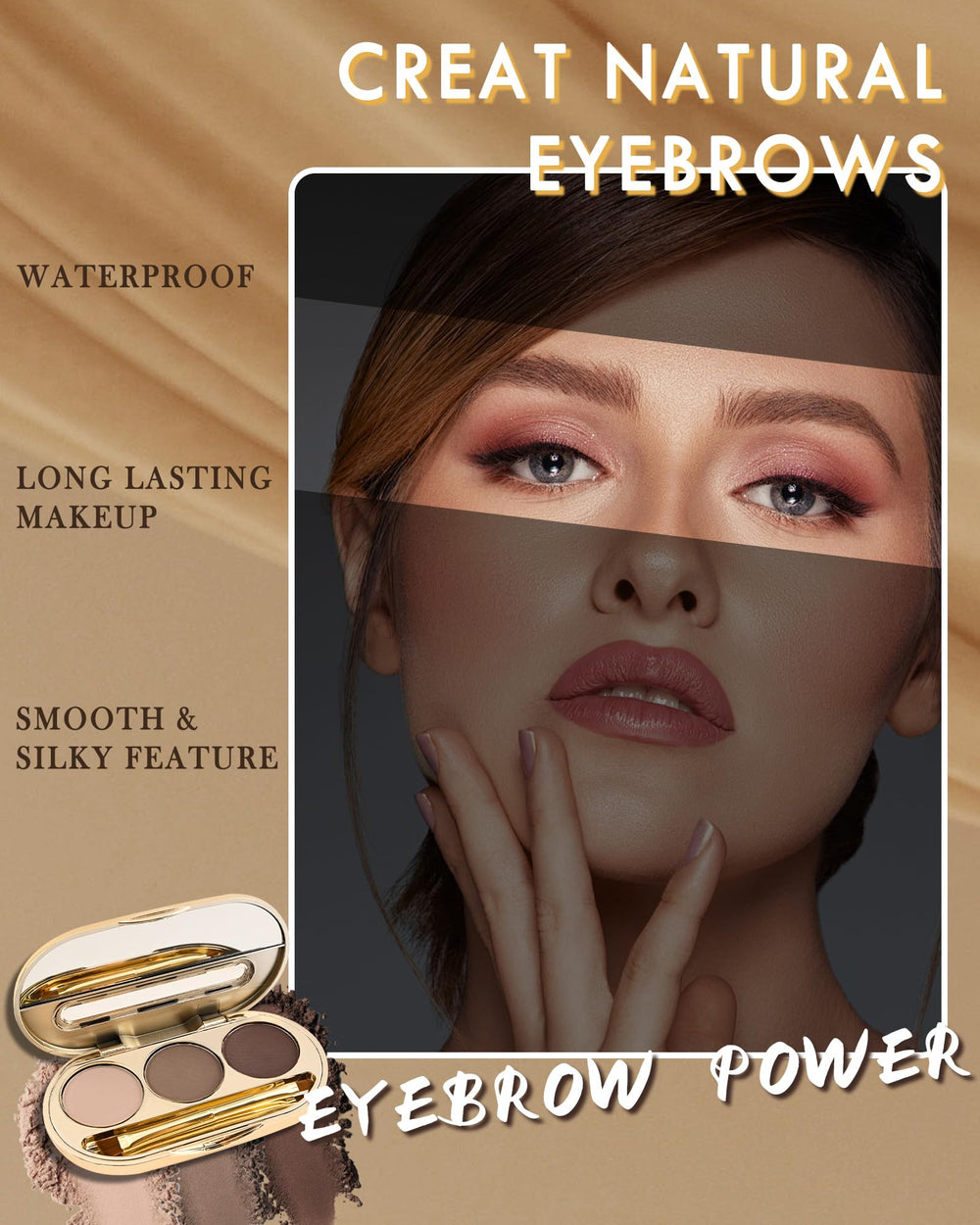 LYSdefeu Dual-ended Brow Brush delivers clean shading and grooming.