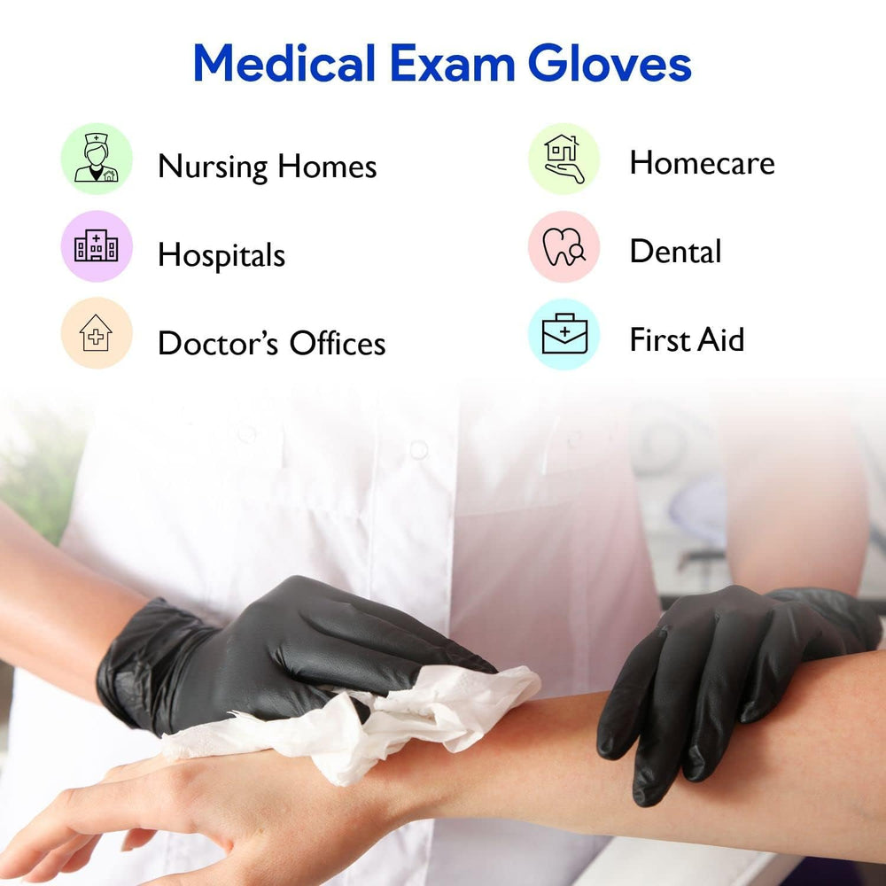 Lyuxzad guantes para manejo limpio y seguro durante el procedimiento.