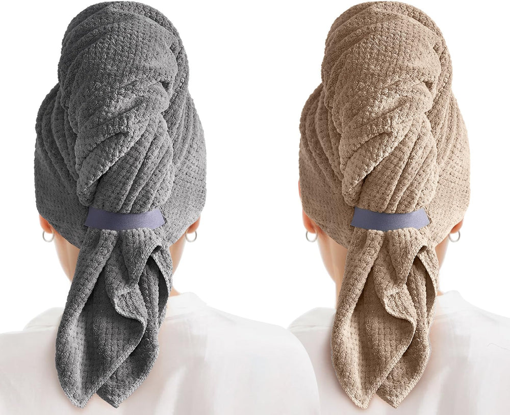 MABAO toalla de microfibra para cabello, secado rápido y tacto suave