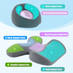 MABOZOO diseño ergonómico curvo: reduce presión en el pecho