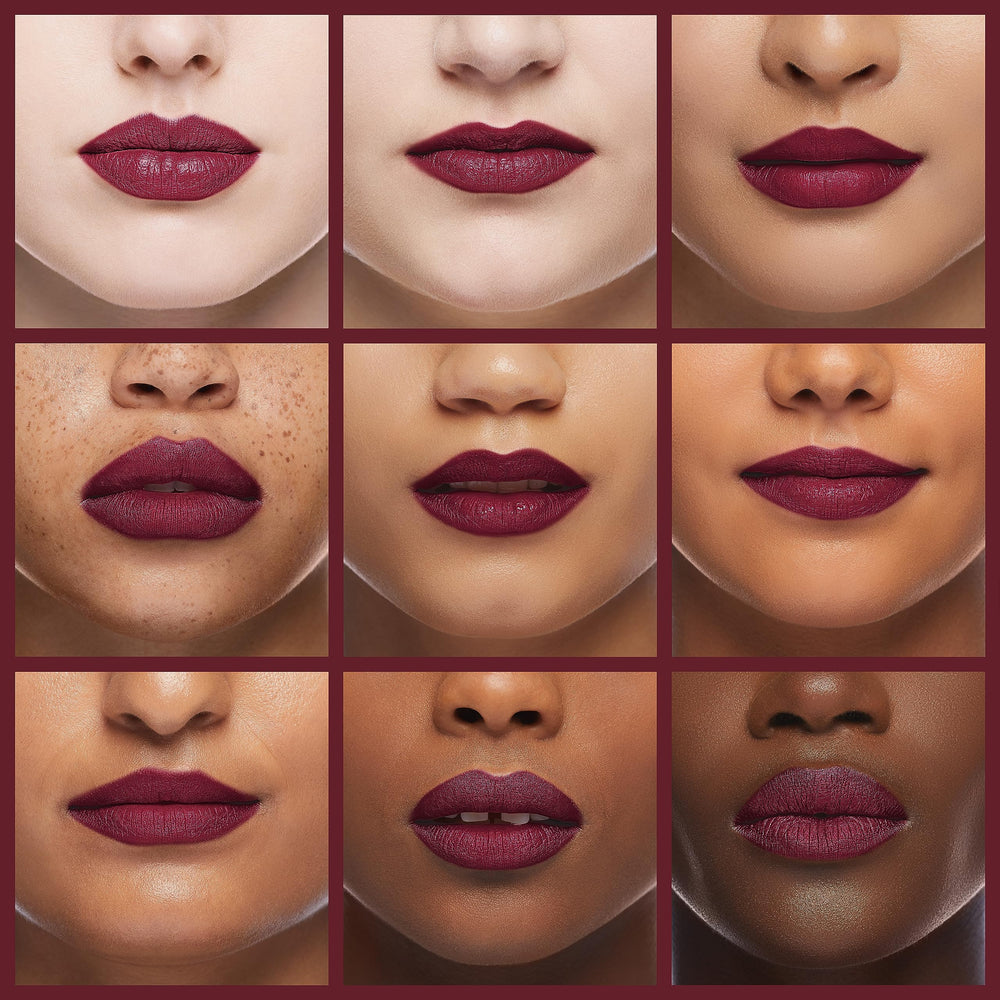 MAC Labial Danza Conmigo, acabado mate con efecto ante elegante.