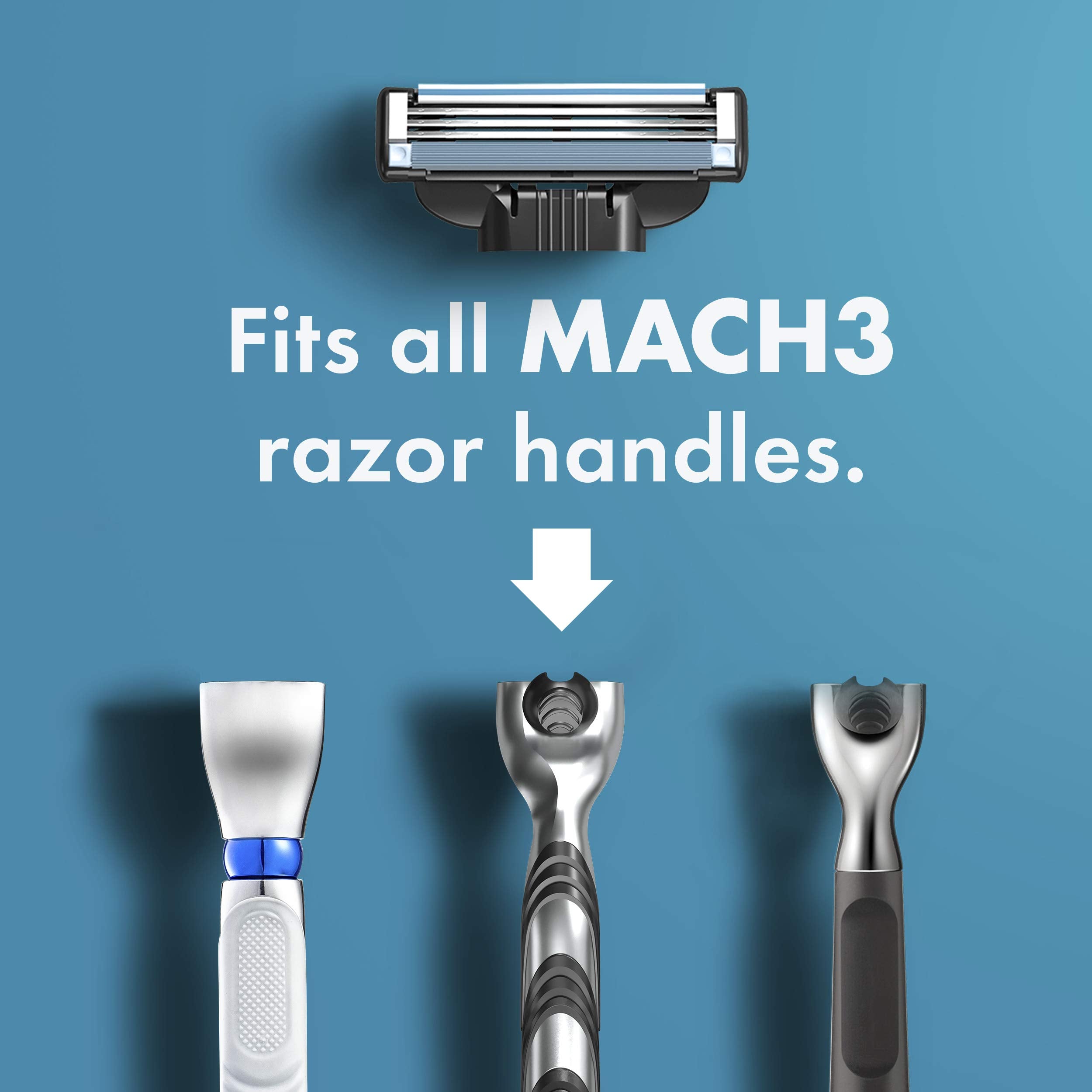 Mach3 Recargas: ideales para la rutina matutina de cuidado personal.