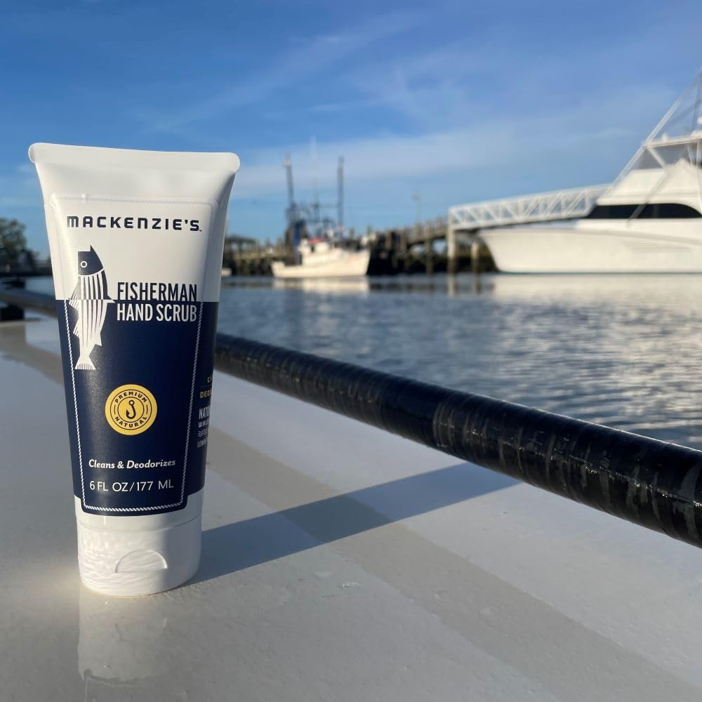 MacKenzie's Fisherman Hand Scrub: ingredientes clave limpian y desodorizan.