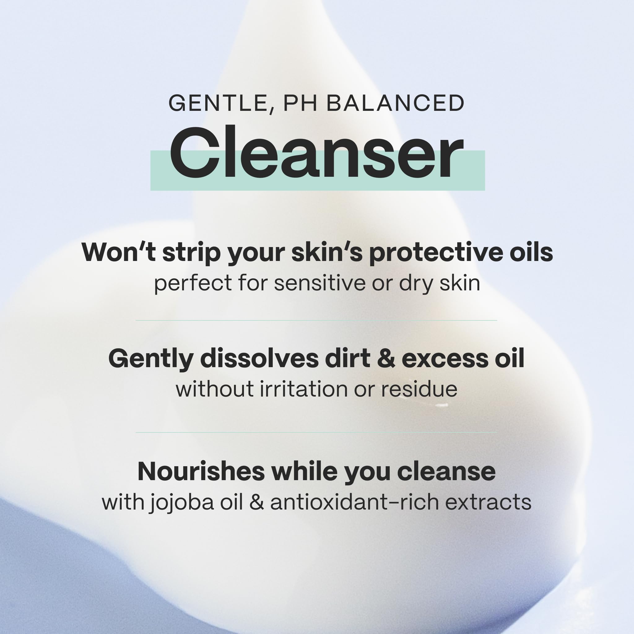 Mad Hippie Cream Cleanser con jojoba, nutrición para la piel sensible.