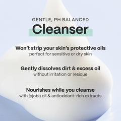 Mad Hippie Cream Cleanser con jojoba, nutrición para la piel sensible.