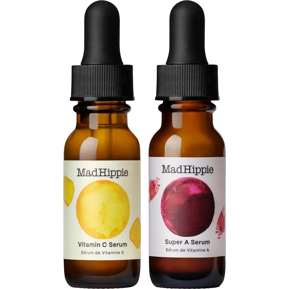 Mad Hippie Vitamina C Suero botella con cuentagotas para iluminar la piel