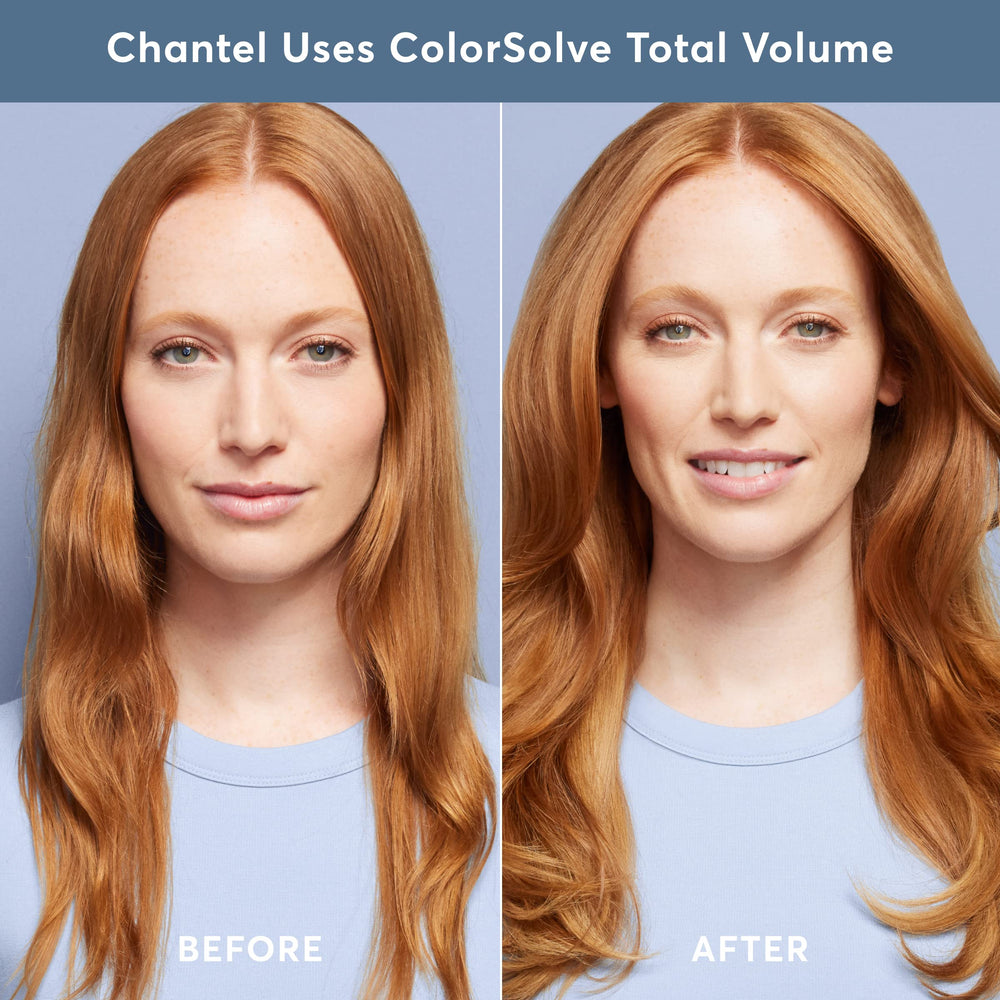 Madison Reed Colorsolve root lift application on fine hair
