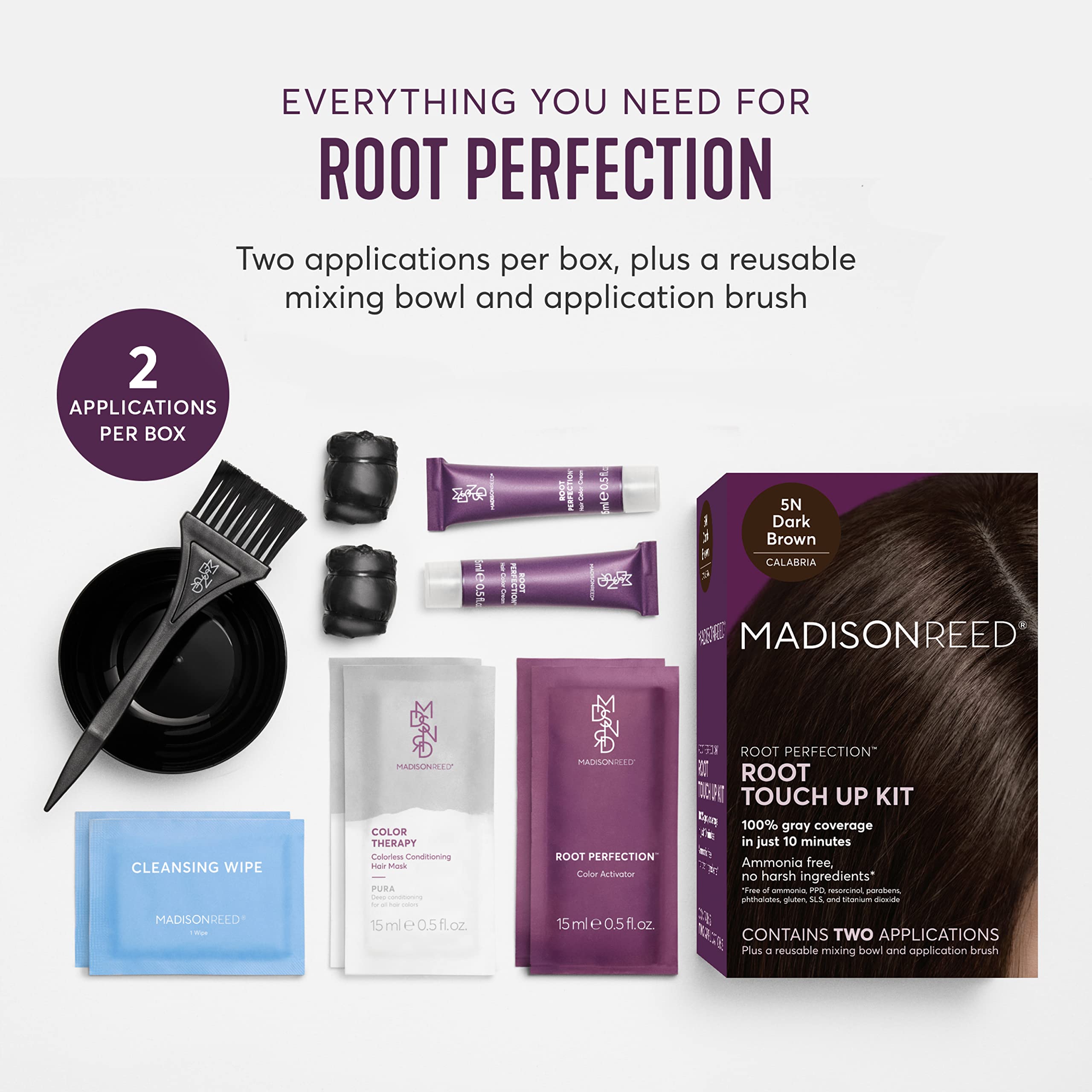 Crema color sin amoniaco de Madison Reed aporta brillo y color suave
