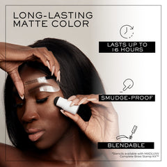 MADLUVV Brow Stamp Refill cobertura de canas en cejas con acabado natural.