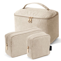 MAGEFY bolsa de maquillaje con asa, ideal para viaje y organización diaria