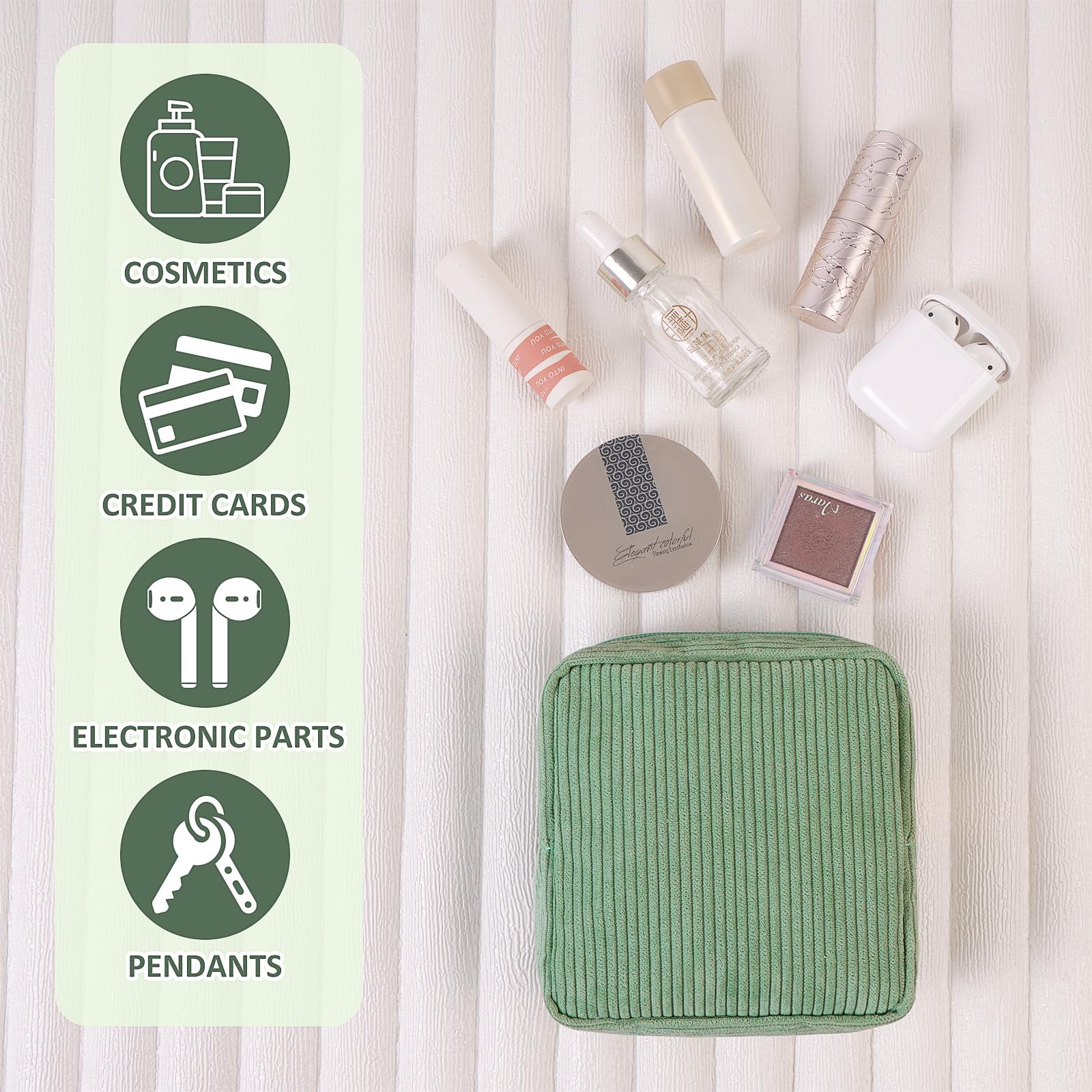 MAGEFY bolsa para viajes, cabe en bolsos y facilita organización.
